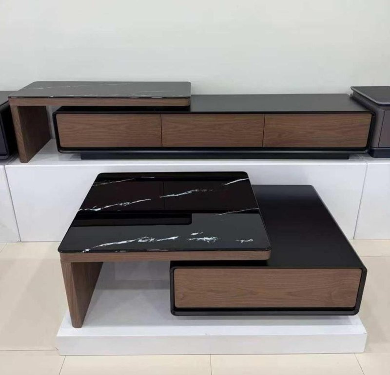 Luxury tv stand and center table