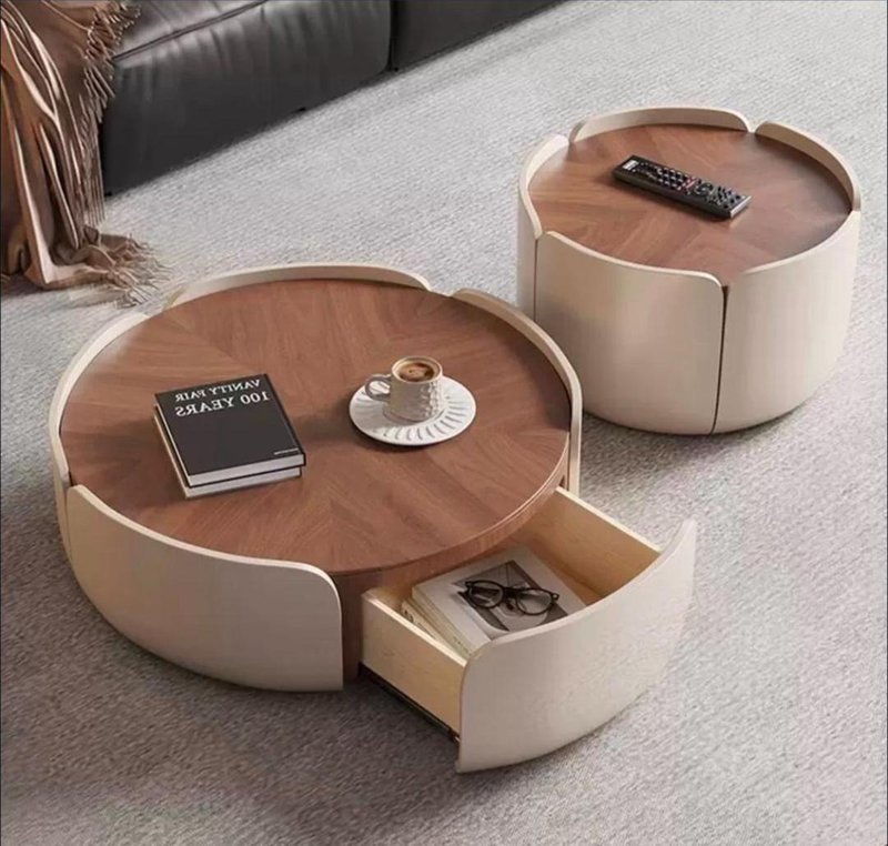 Nordic round center table