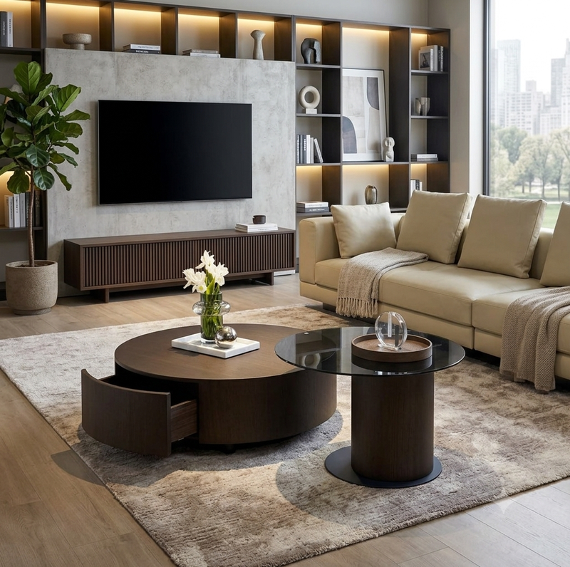 Aurelia Round Coffee Table