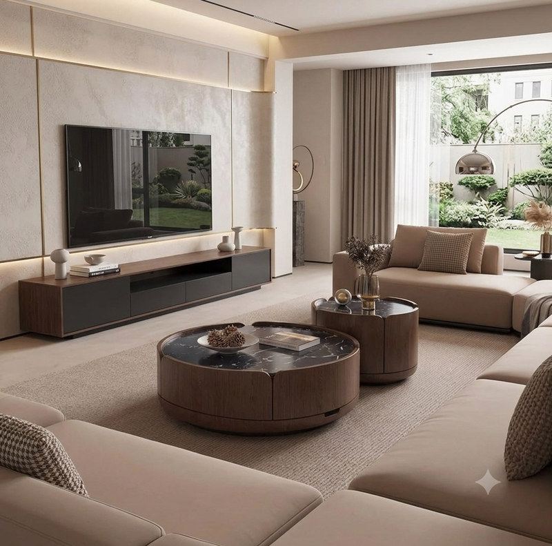 The Sovereign Fluted Nesting Tables
