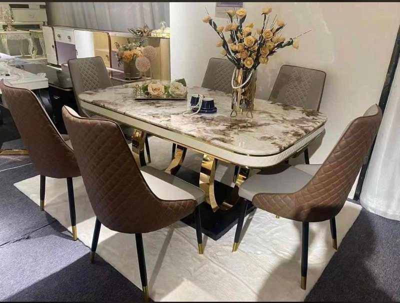 Stylish Modern Dining Table and Chair Set with Premium Build Quality
