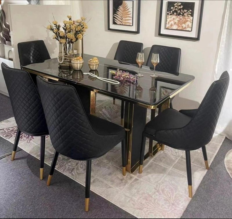 Premium Modern Dining Table for Family Gatherings, Meals, and Stylish Interiors