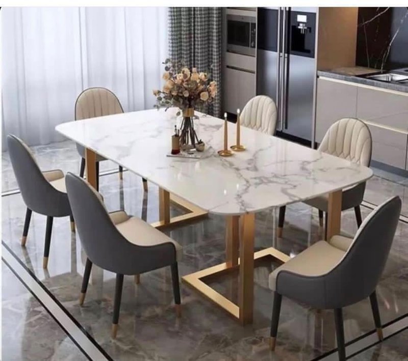 Practical Modern Dining Table for Daily Meals and Comfortable Living Spaces