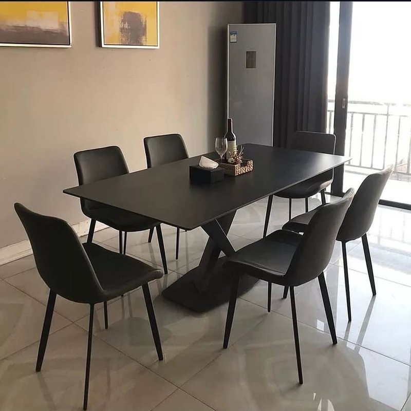 Modern Balanced Dining Table for Comfortable Meals and Well-Arranged Dining Areas