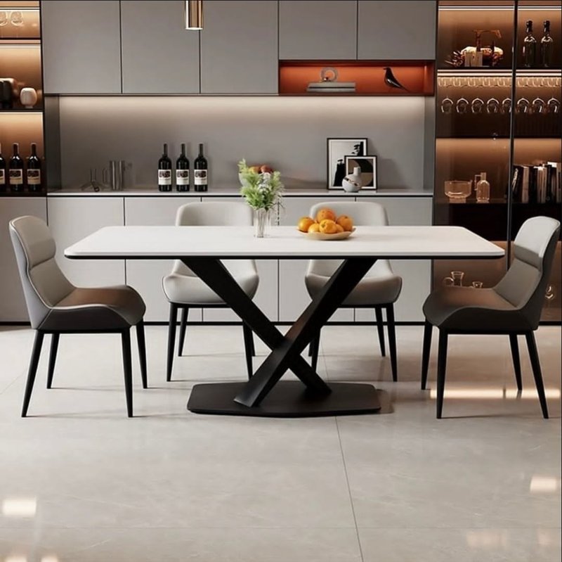 Functional Modern Dining Table for Everyday Meals and Comfortable Shared Spaces