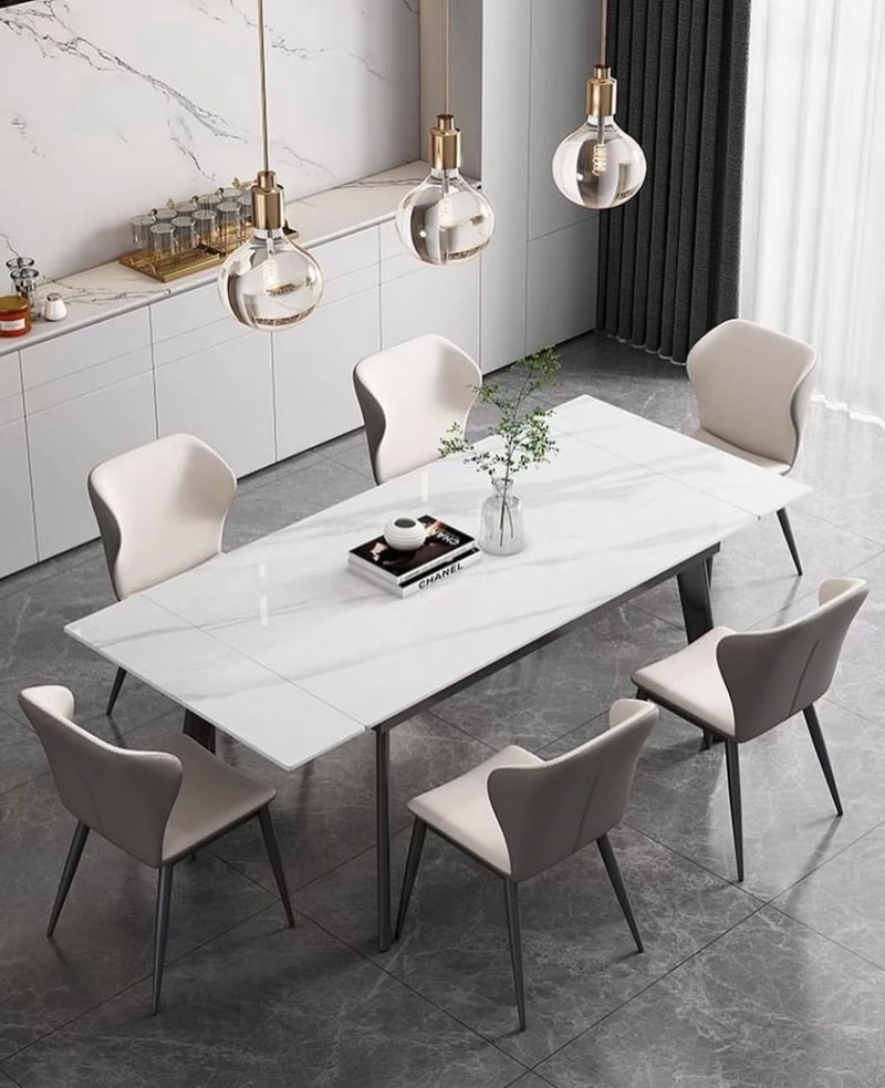 Minimalist Modern Dining Table for Comfortable Meals and Stylish Everyday Living