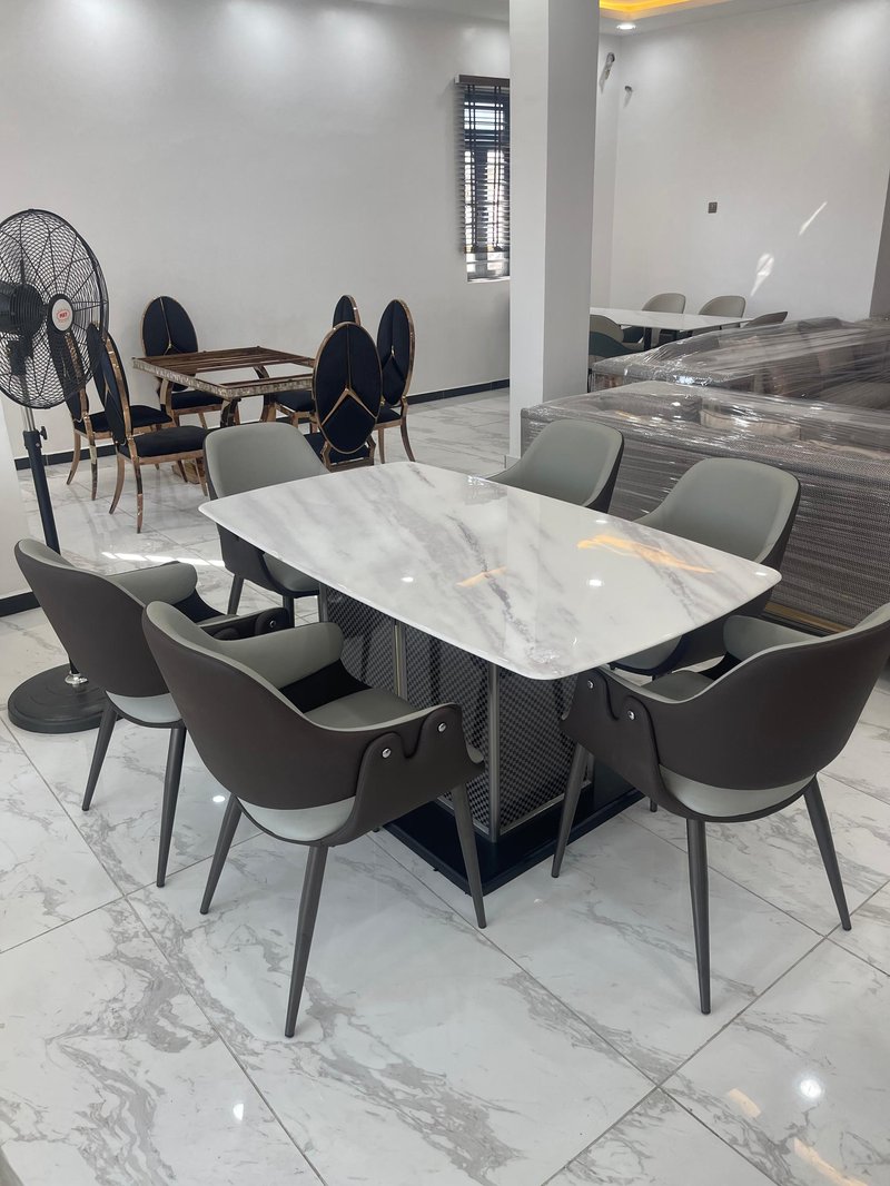 Elegant Contemporary Dining Table Designed for Comfortable Meals and Refined Interiors