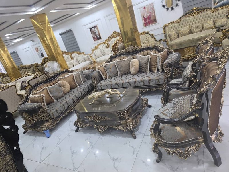 Neoclassical Luxury Turkish Parlor Furniture Set