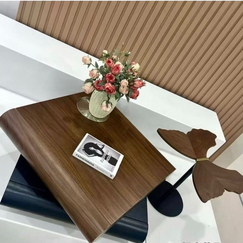 The Prisma Staggered Two-Tier Table