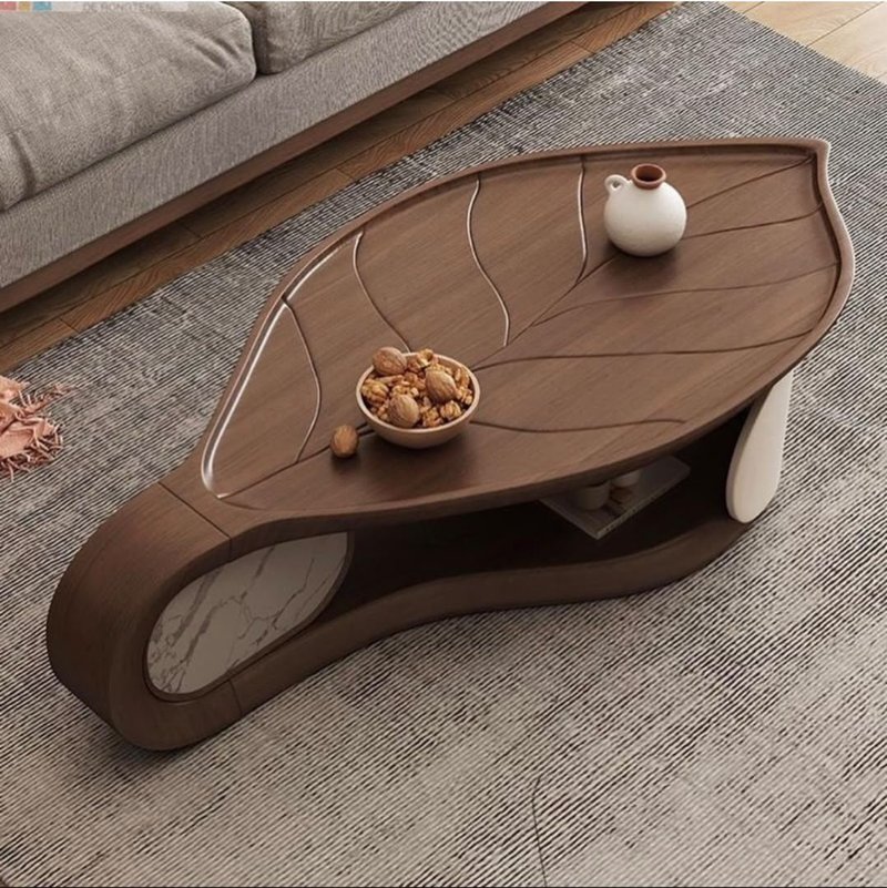 The Botanical Leaf Center Table