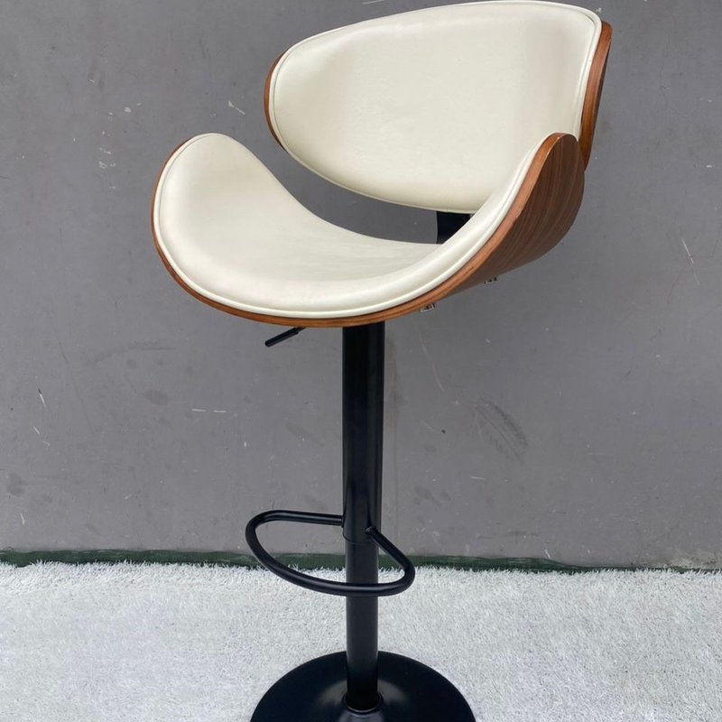 Unique bar chairs swivel - Image 1