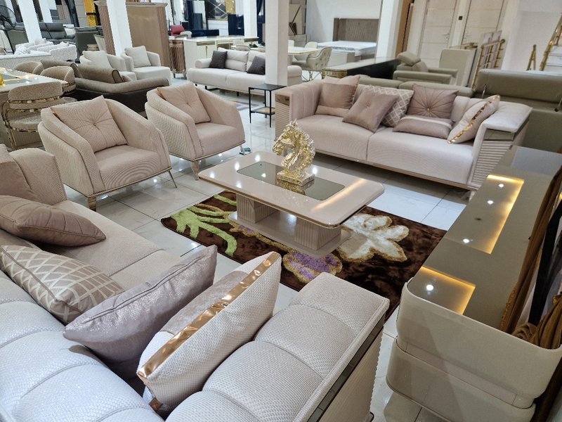 Elysara Modernique Turkish Contemporary Sofa - Image 1