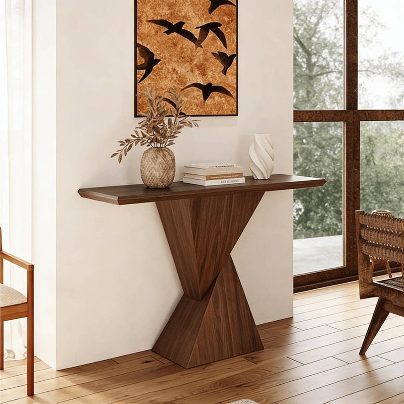 The Prism Sculptural Console Table - Image 1