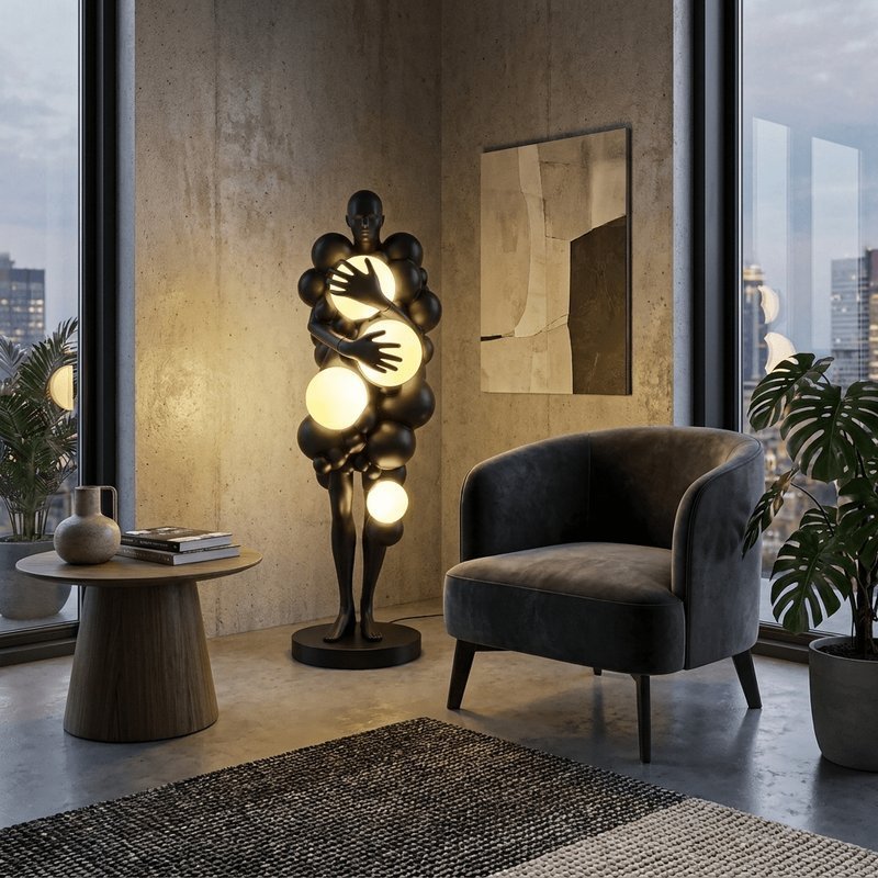 Modern Luxe Standing Floor Lamp - Image 1