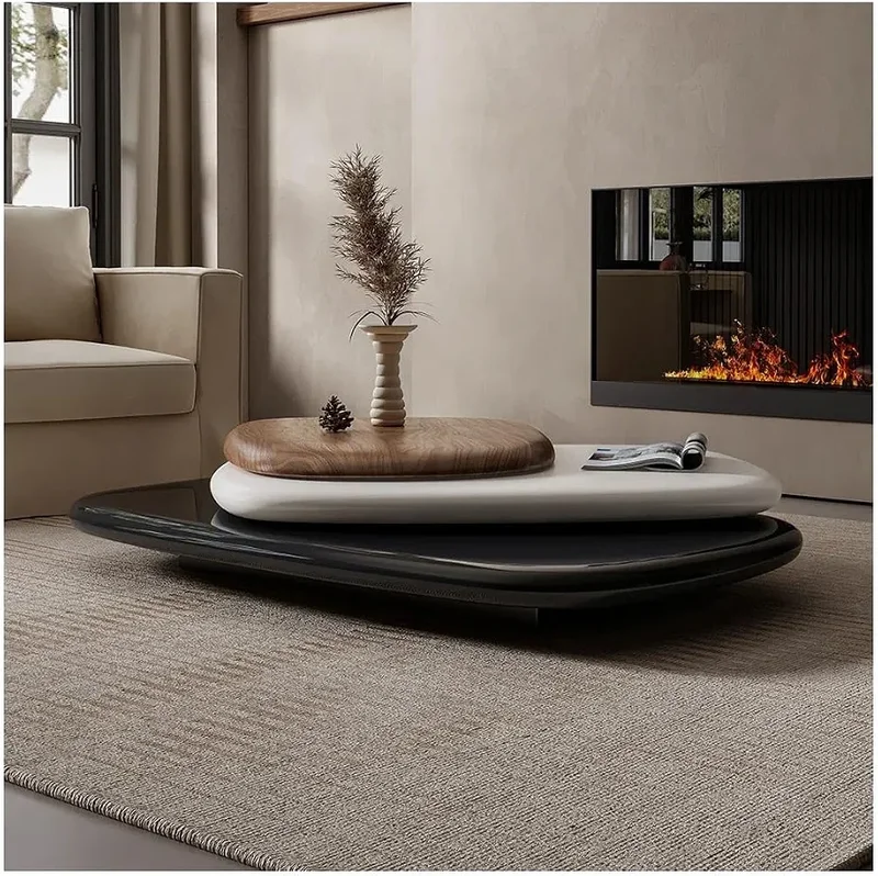 Modern Layered Luxe Coffee magic Table - Image 1