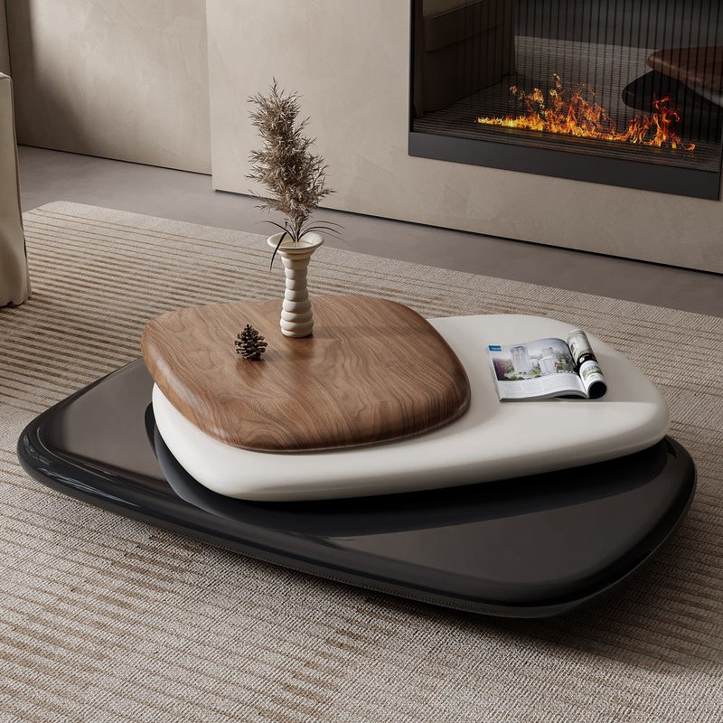 Modern Layered Luxe Coffee magic Table - Image 1