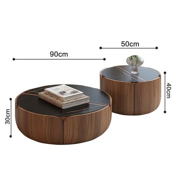 The Sovereign Fluted Nesting Tables - Image 1
