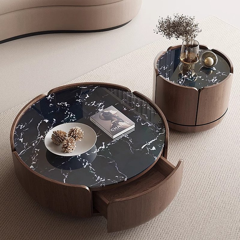 The Sovereign Fluted Nesting Tables - Image 1