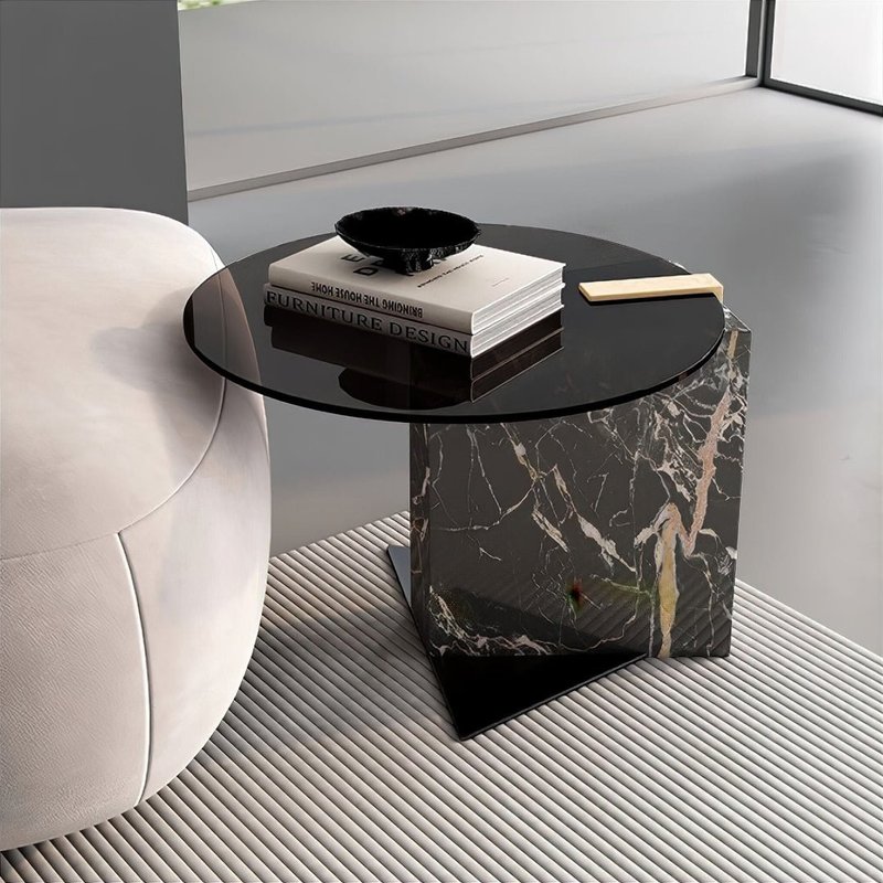Black center table Nordic - Image 4