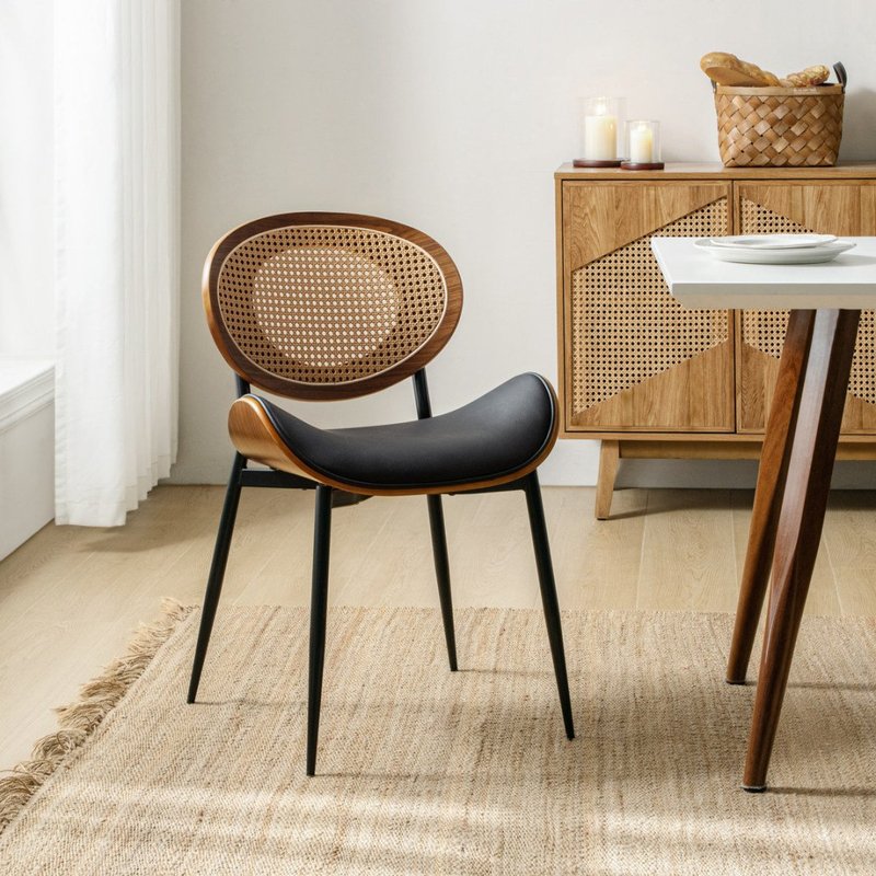 Brown and white design center table - Image 4
