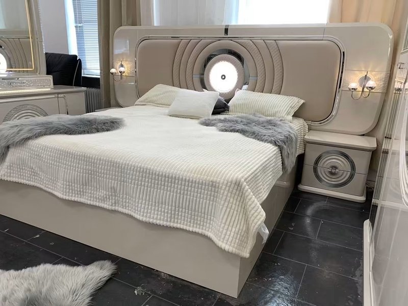 Celeste Futuristic Modern Bedroom Set - Image 7