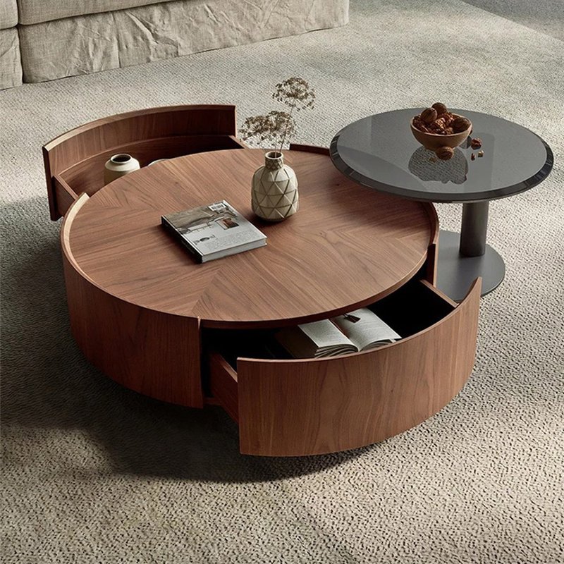 Wooden center table - Image 4