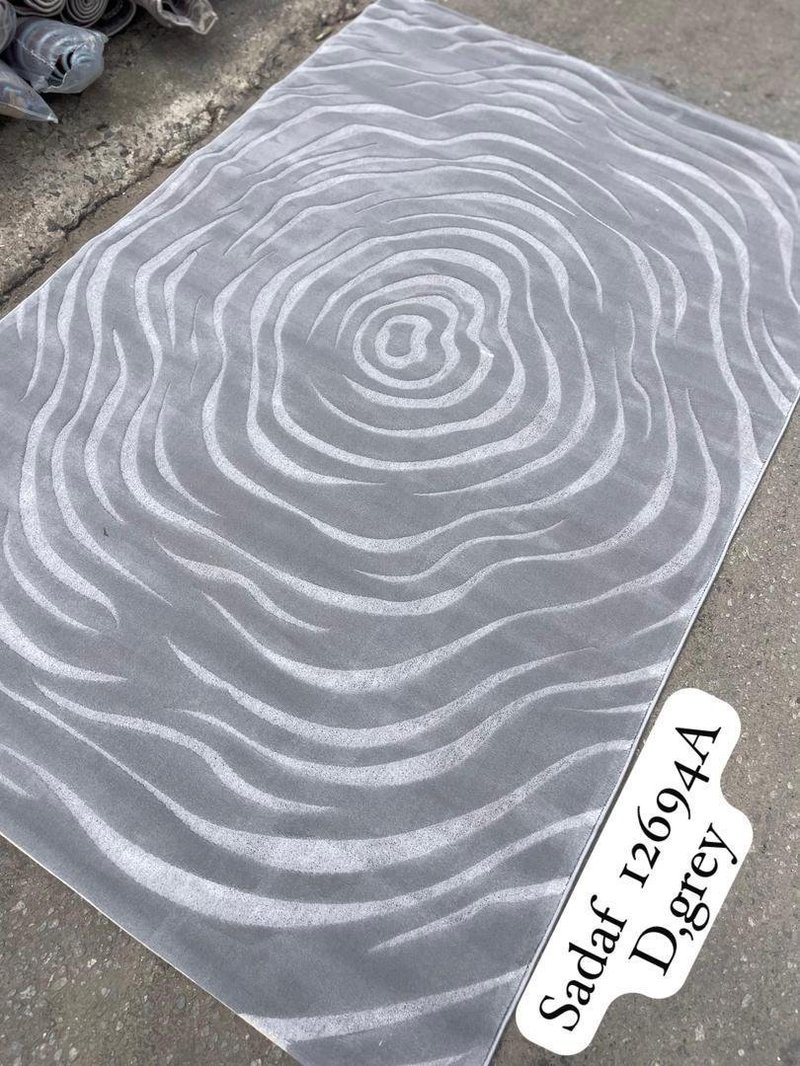 Turkish Modern Abstract & Fluid Line Designer Area Rug Collection7by10 - Image 4