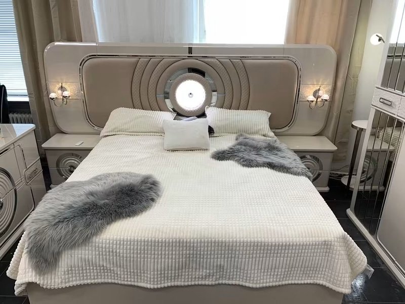 Celeste Futuristic Modern Bedroom Set - Image 4