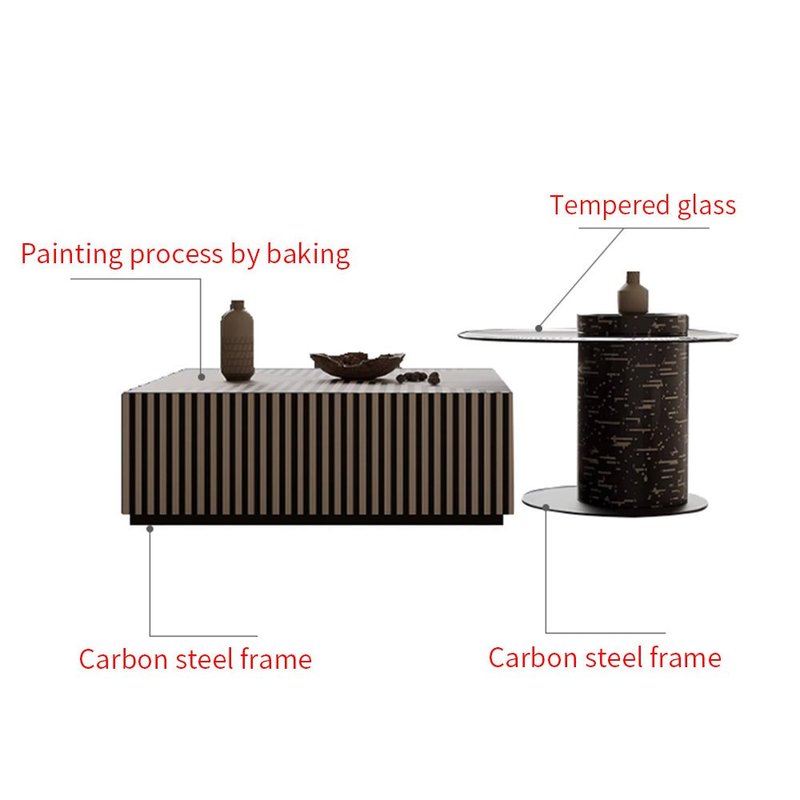 Zebra Nordic center table - Image 3