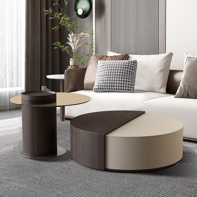 Round center table with storage space - Image 3