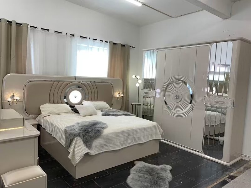 Celeste Futuristic Modern Bedroom Set - Image 1