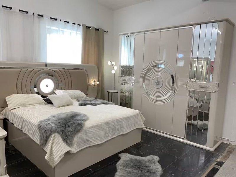Celeste Futuristic Modern Bedroom Set - Image 5