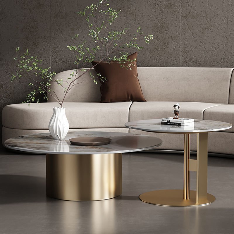 Marble top center table - Image 1