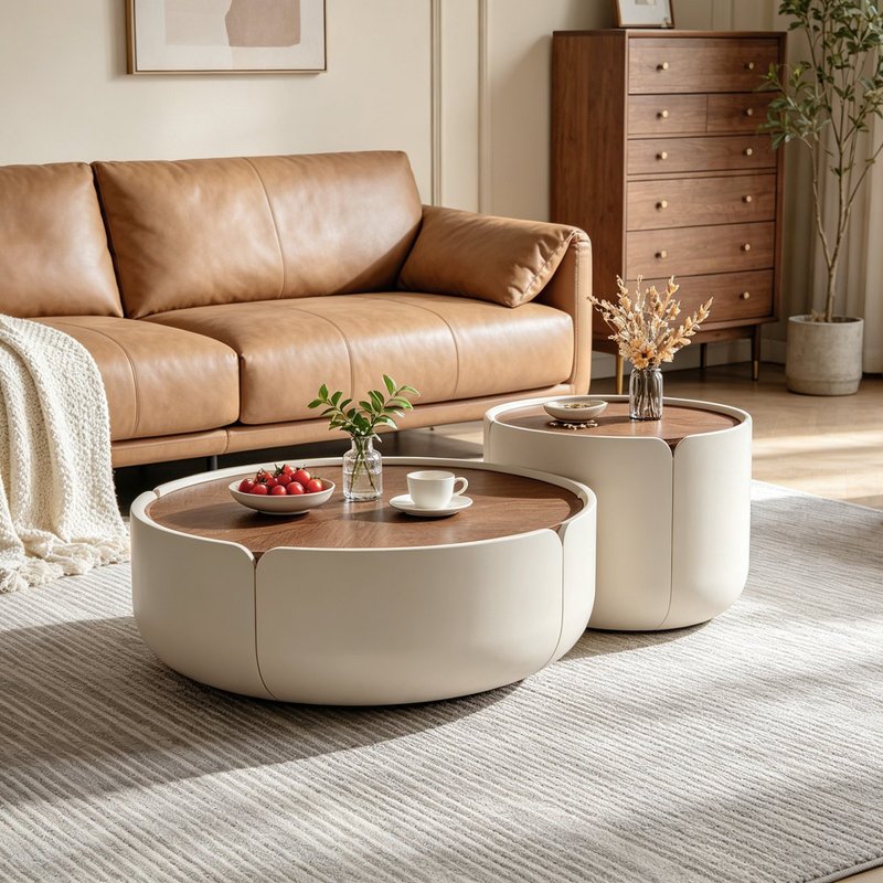 Nordic round center table - Image 4