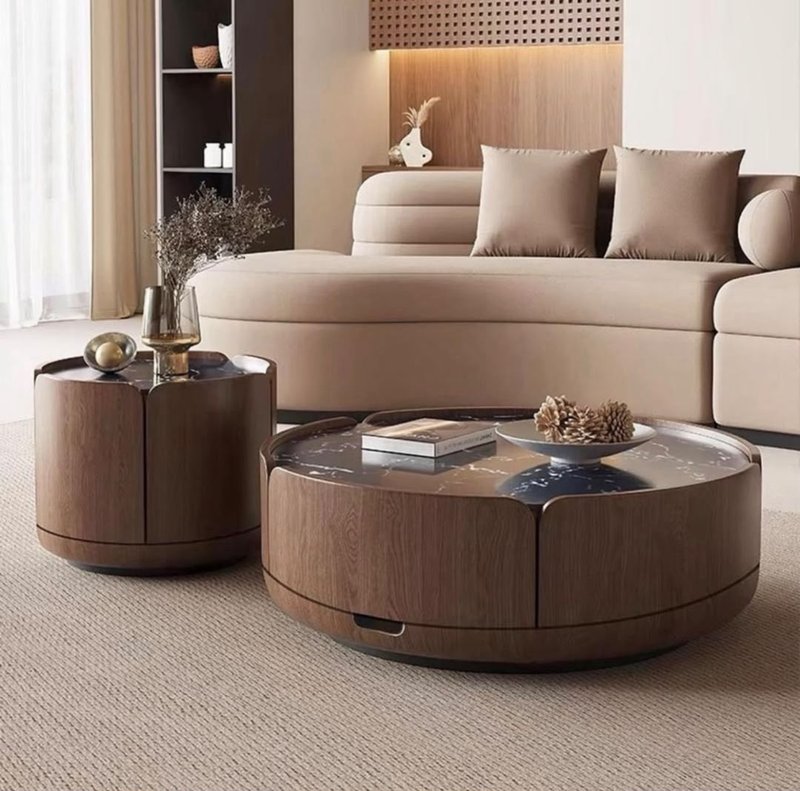 The Sovereign Fluted Nesting Tables - Image 1