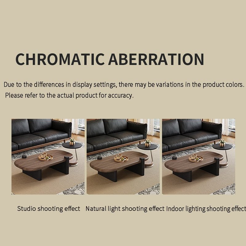 Wooden top center table with side stool - Image 4