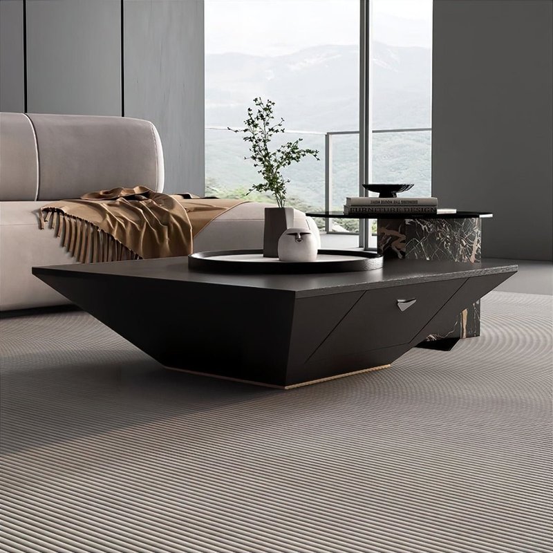 Black center table Nordic - Image 1