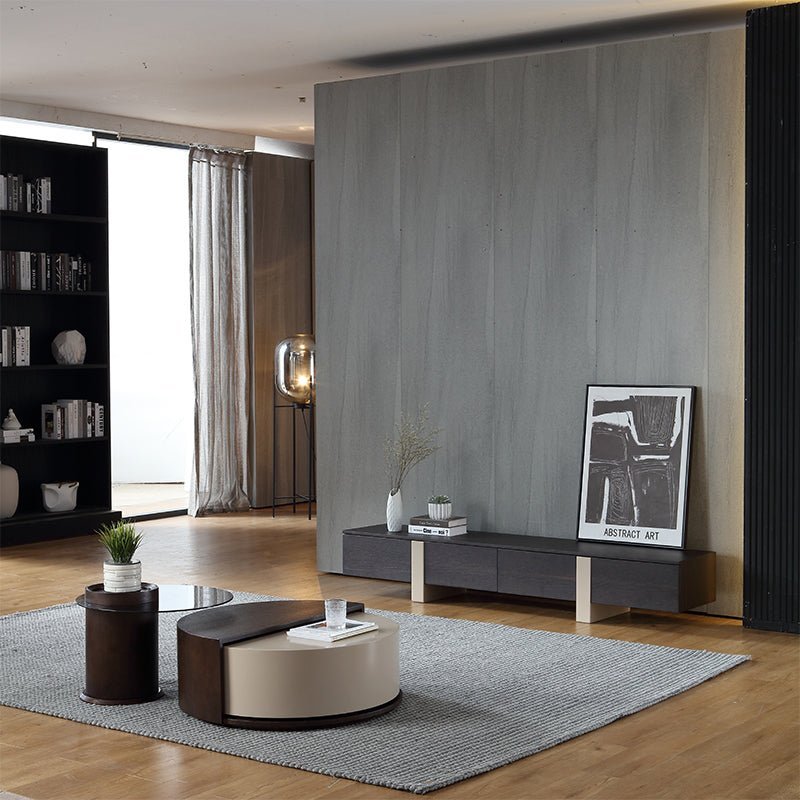 Round center table with storage space - Image 5