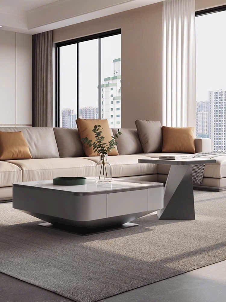 Square center table with storage - Image 5