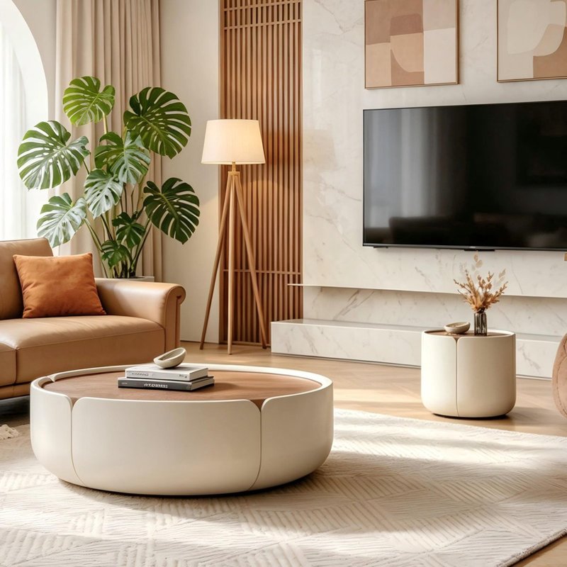 Nordic round center table - Image 2