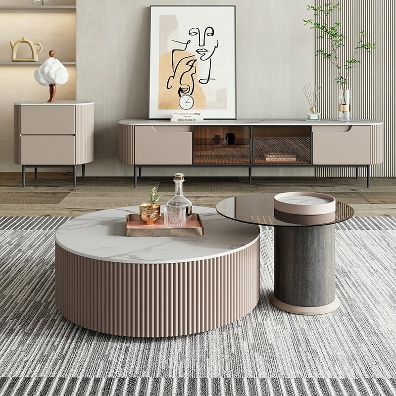 Center table with drawer luxury - Image 3