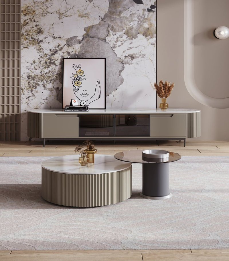 Center table with drawer luxury - Image 4