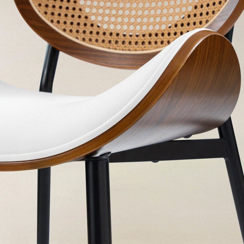 Brown and white design center table - Image 2